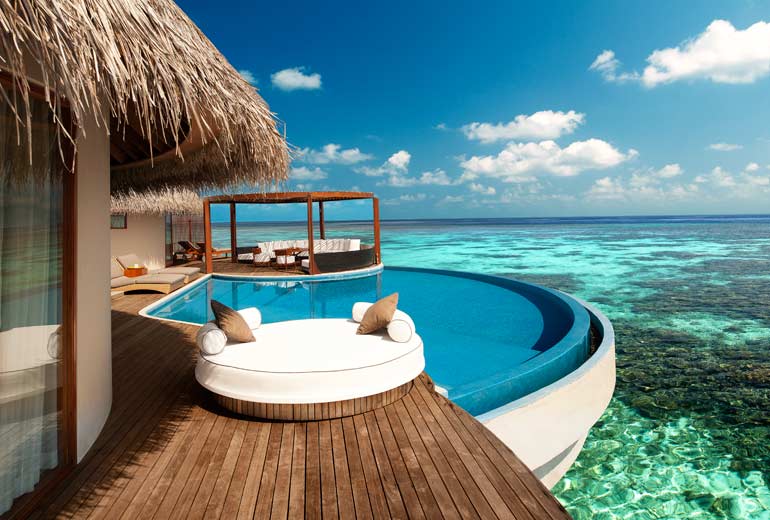 Бесплатный детский отдых на курорте Hilton Maldives Resort &Spa